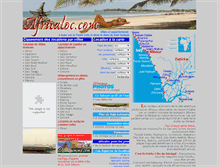 Tablet Screenshot of africaloc.com